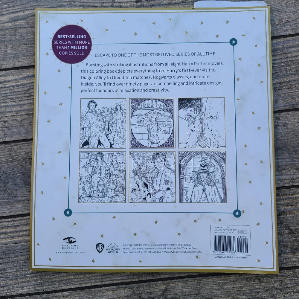 Harry Potter Coloring Book